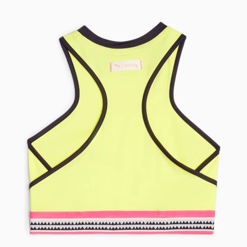 💛PUMA LEMLEM CROPPED TRAINING TANK TOP SIZE L